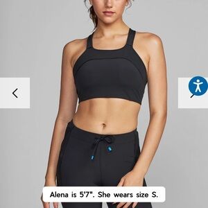 Janji Ascend bra in midnight/black color Small